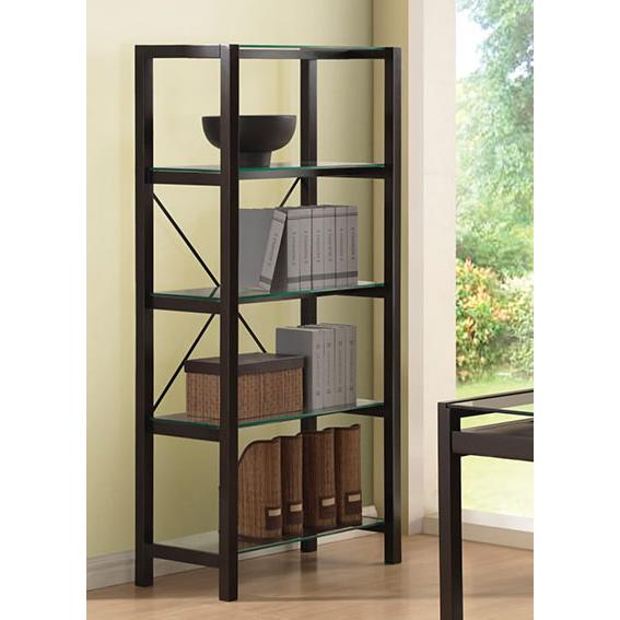 Acme Furniture Bookcases 4-Shelf 92056 IMAGE 1