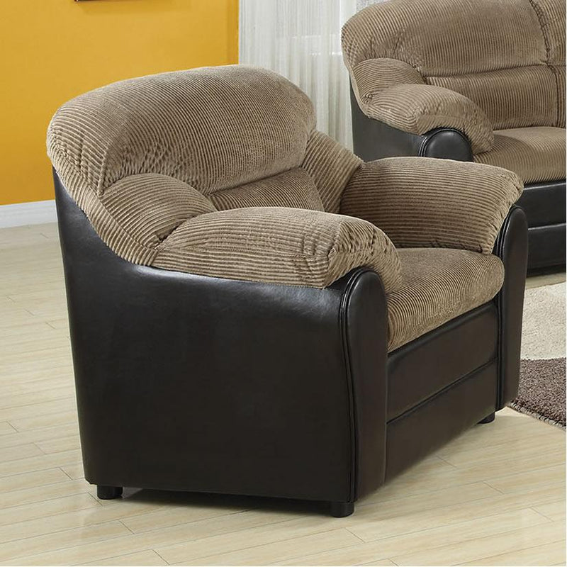 Acme Furniture Connell Stationary Fabric Chair 15947 IMAGE 1