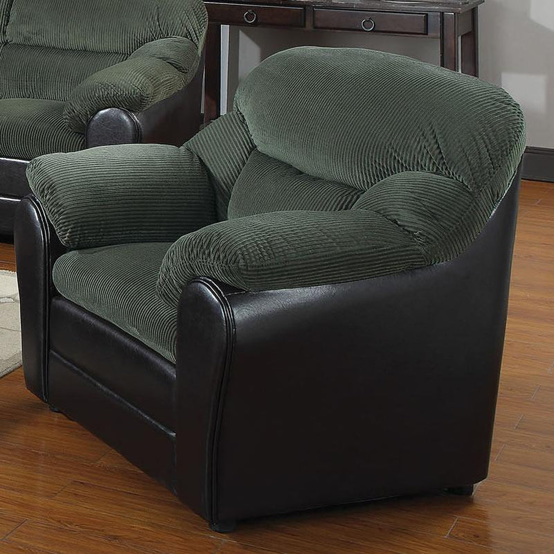 Acme Furniture Connell Stationary Fabric Chair 15957 IMAGE 1
