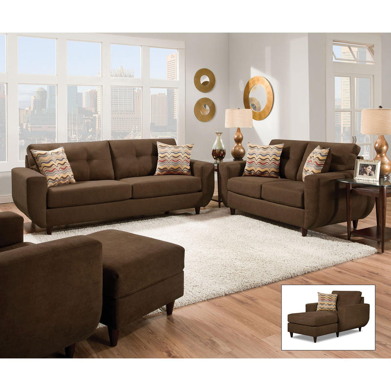 Acme Furniture Eusebia Stationary Fabric Chair 52332 IMAGE 2