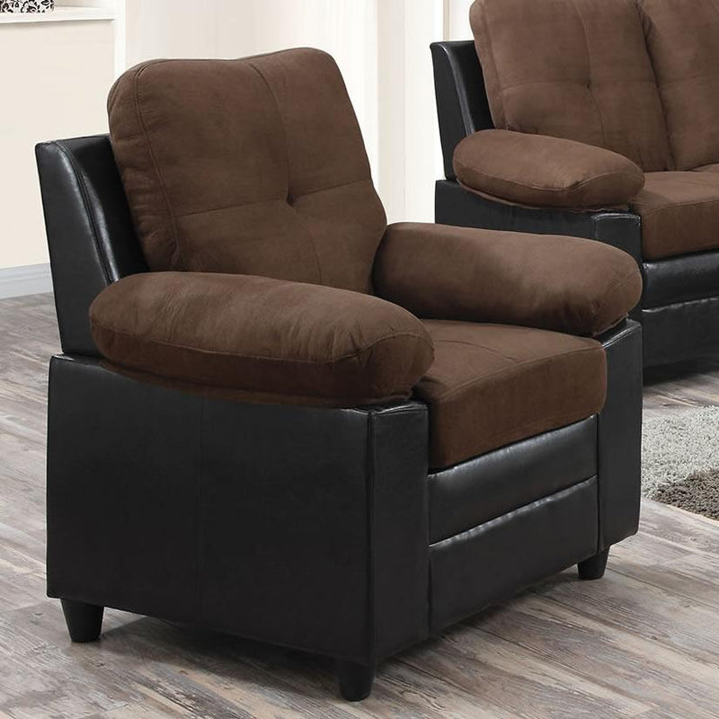 Acme Furniture Santiana Stationary Polyurethane Chair 51367 IMAGE 1