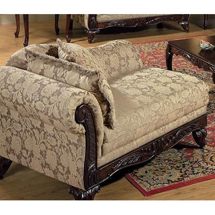 Acme Furniture Fairfax Fabric Chaise 52372 IMAGE 1