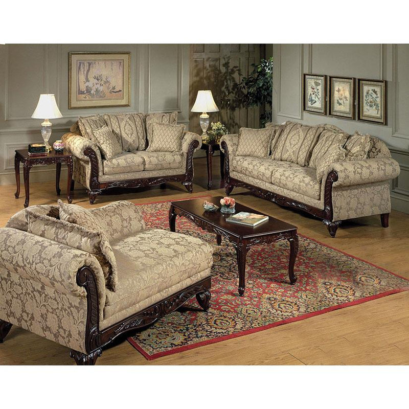 Acme Furniture Fairfax Fabric Chaise 52372 IMAGE 2