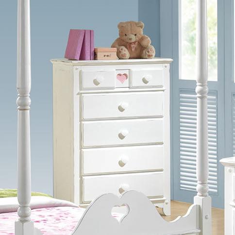 Acme Furniture Sweetheart 5-Drawer Kids Chest 30178 IMAGE 1