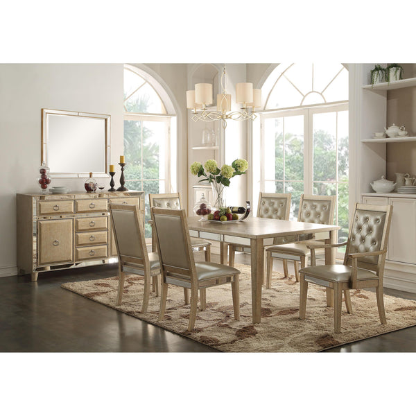 Acme Furniture Voeville Dining Table 61000 IMAGE 1