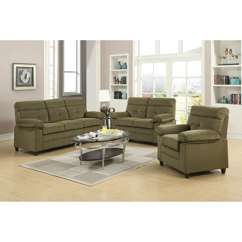 Acme Furniture Alicia Stationary Fabric Sofa 51360 IMAGE 2