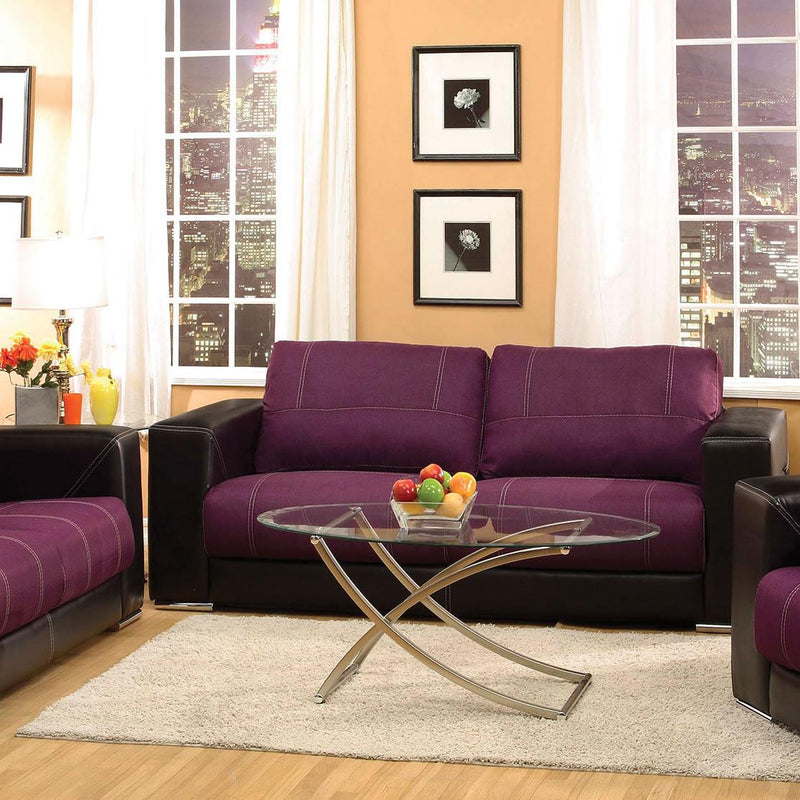 Acme Furniture Brayden Stationary Fabric Sofa 51680 IMAGE 1