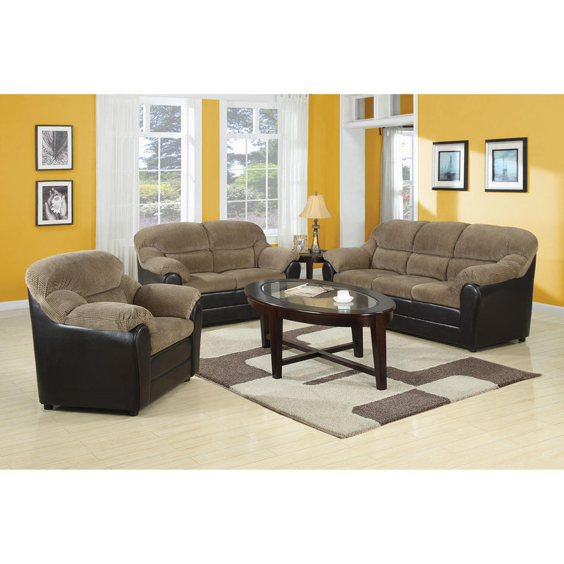 Acme Furniture Connell Stationary Fabric Sofa 15945 IMAGE 2