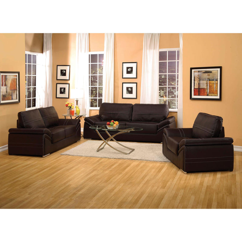 Acme Furniture Ember Stationary Polyurethane Sofa 51695 IMAGE 2