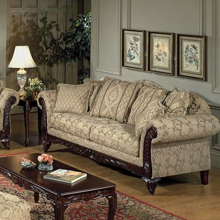 Acme Furniture Fairfax Stationary Fabric Sofa 52370 IMAGE 1
