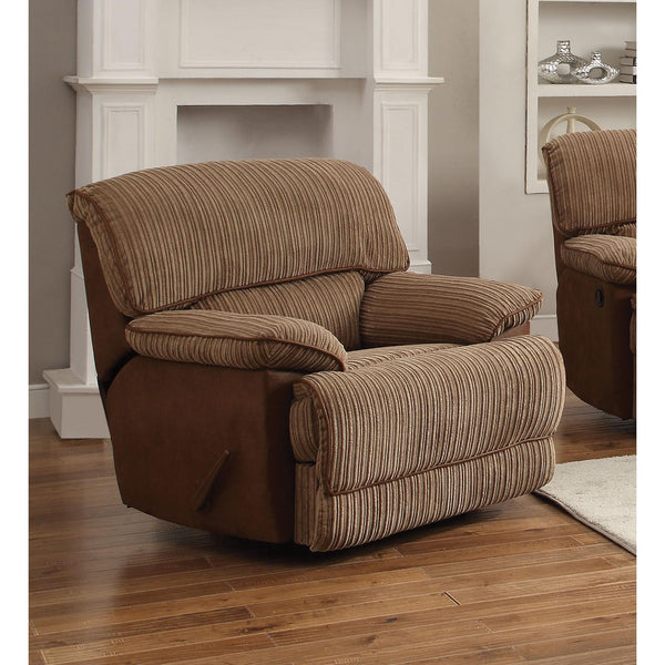 Acme Furniture Malvern Rocker Fabric Recliner 51142 IMAGE 1