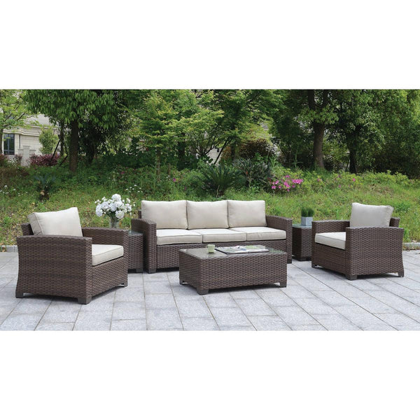 Furniture of America Outdoor Seating Sets CM-OS1842BR-SET IMAGE 1