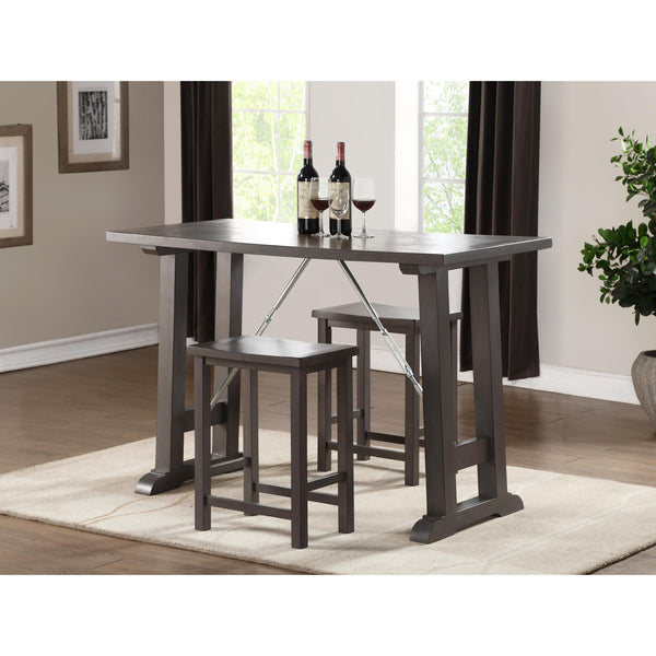 Acme Furniture 3 pc Counter Height Dinette 72075 IMAGE 1