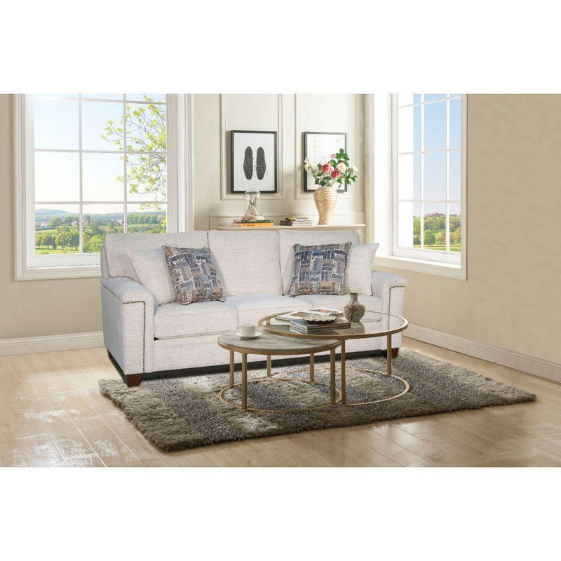 Acme Furniture Kalista Stationary Fabric Sofa 55140 IMAGE 2