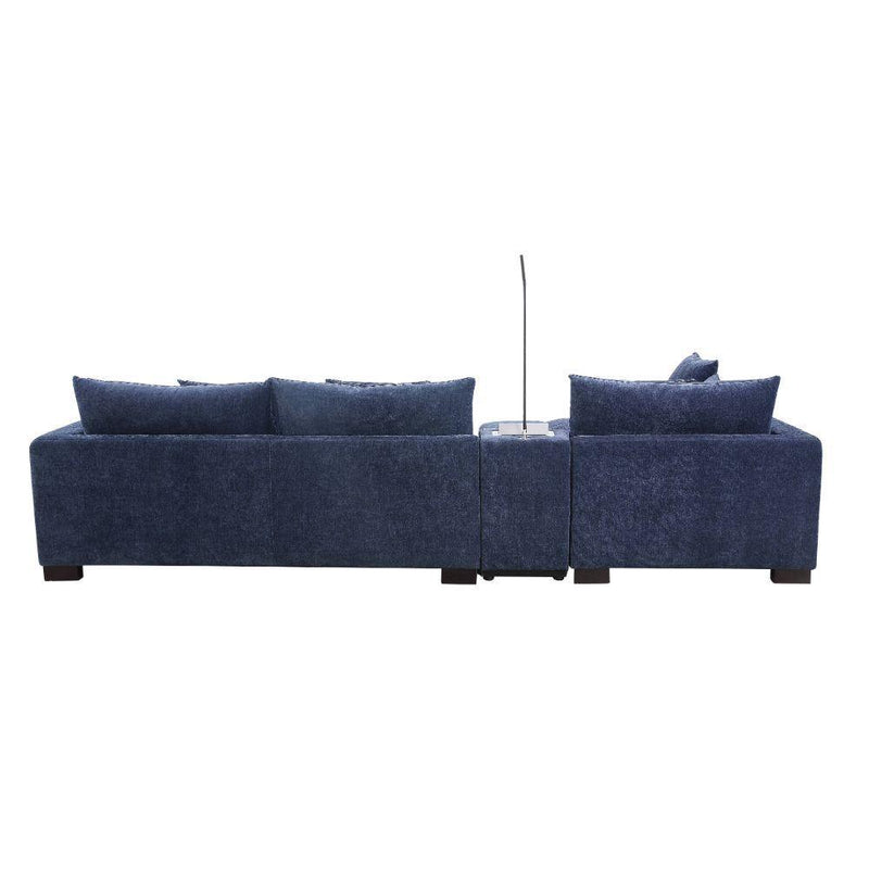 Acme Furniture Elika Fabric 3 pc Sectional 55205 IMAGE 4