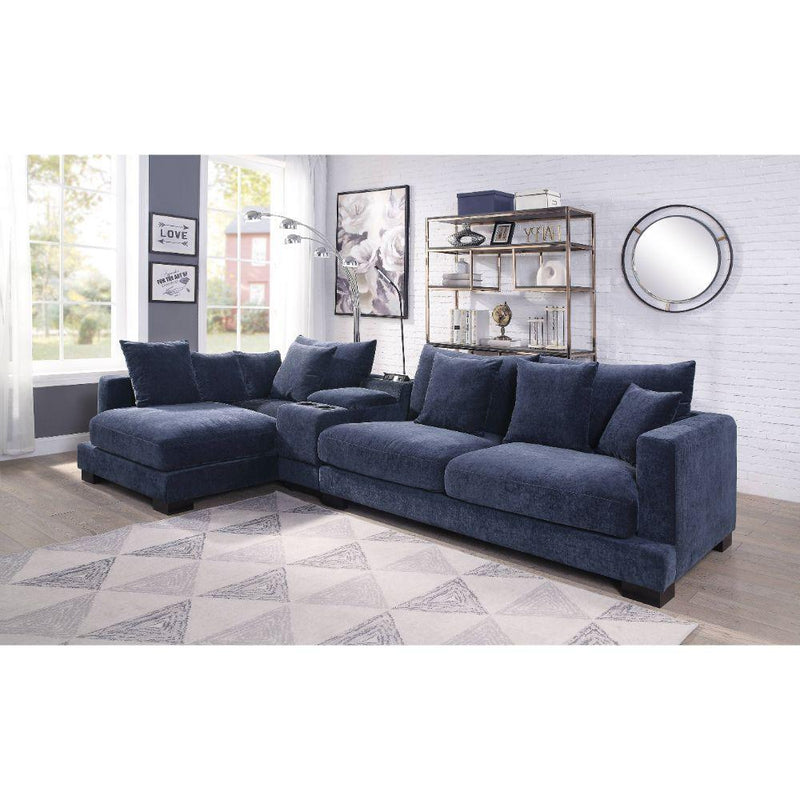 Acme Furniture Elika Fabric 3 pc Sectional 55205 IMAGE 7
