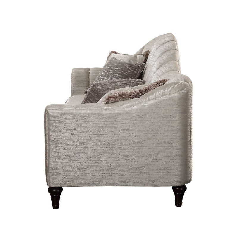 Acme Furniture Athalia Stationary Fabric Sofa 55305 IMAGE 3