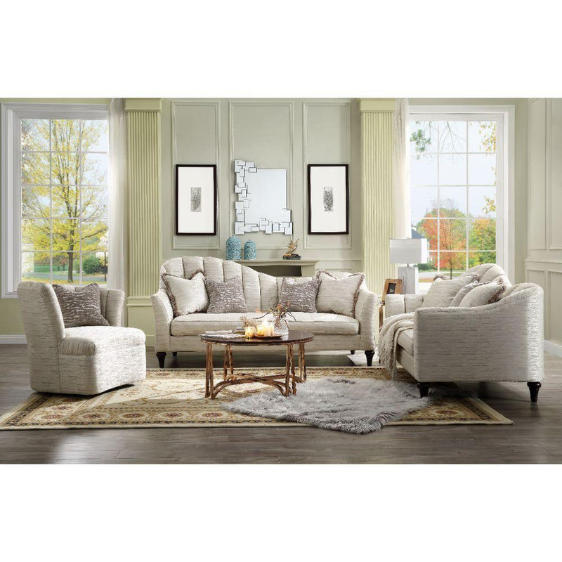 Acme Furniture Athalia Stationary Fabric Sofa 55305 IMAGE 5