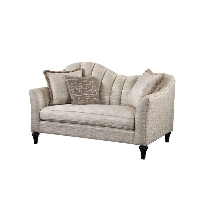 Acme Furniture Athalia Stationary Fabric Loveseat 55306 IMAGE 2