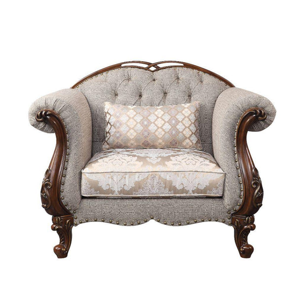 Acme Furniture Miyeon Stationary Fabric Chair 55367 IMAGE 1