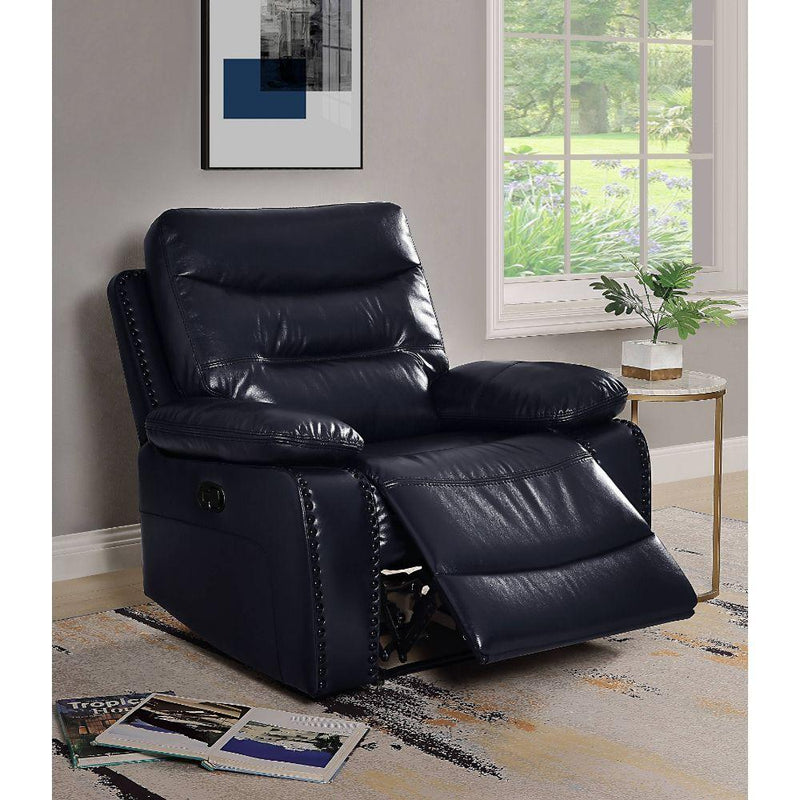 Acme Furniture Aashi Leather Match Recliner 55372 IMAGE 7