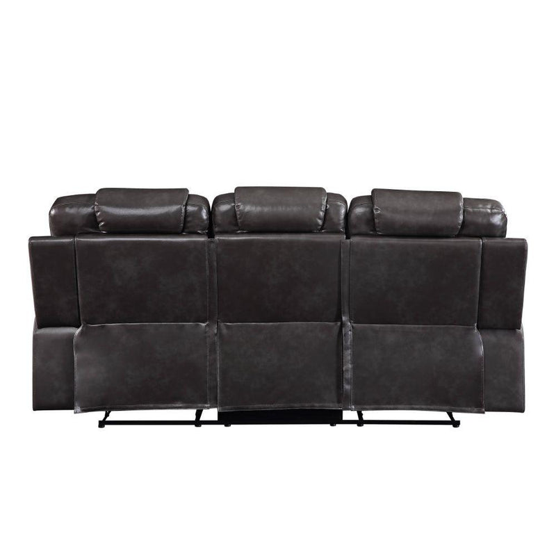 Acme Furniture Braylon Reclining Polyurethane Sofa 55410 IMAGE 5