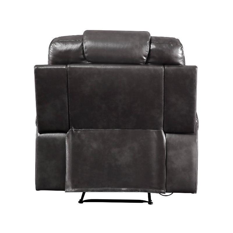 Acme Furniture Braylon Polyurethane Recliner 55412 IMAGE 4