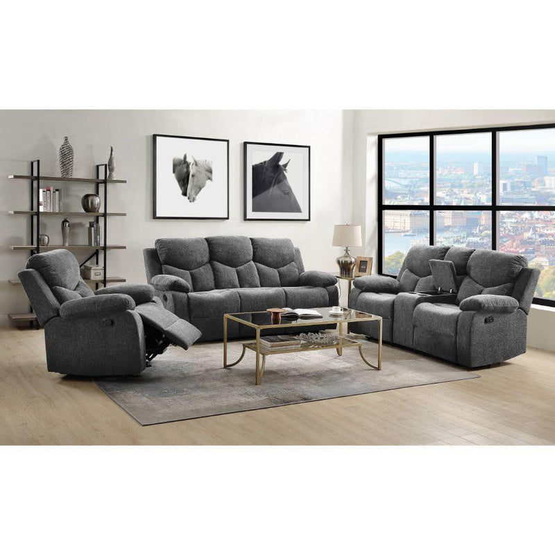 Acme Furniture Kalen Reclining Fabric Sofa 55440 IMAGE 7