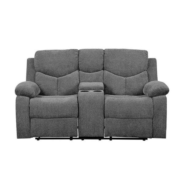 Acme Furniture Kalen Reclining Fabric Loveseat 55441 IMAGE 1