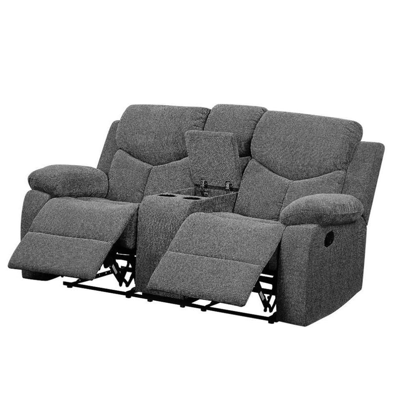 Acme Furniture Kalen Reclining Fabric Loveseat 55441 IMAGE 3