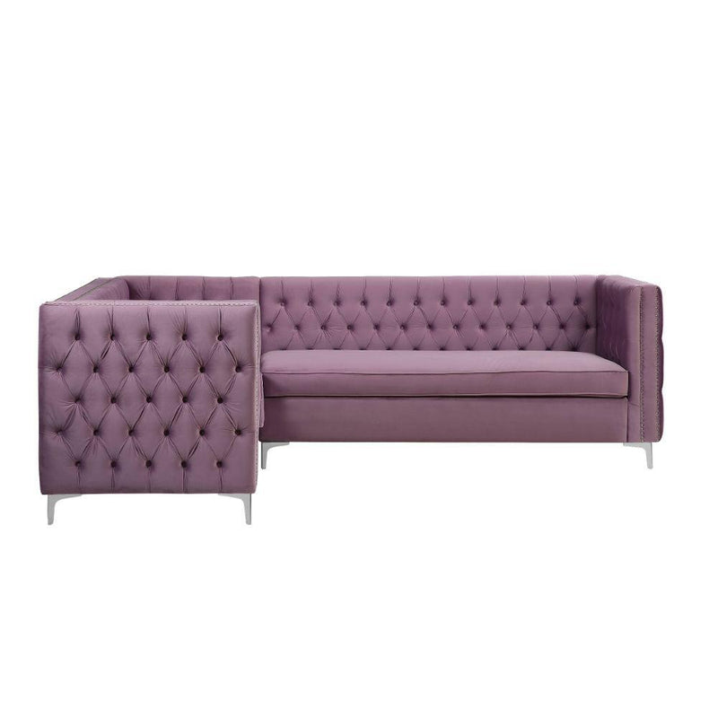 Acme Furniture Rhett Fabric 2 pc Sectional 55500 IMAGE 2