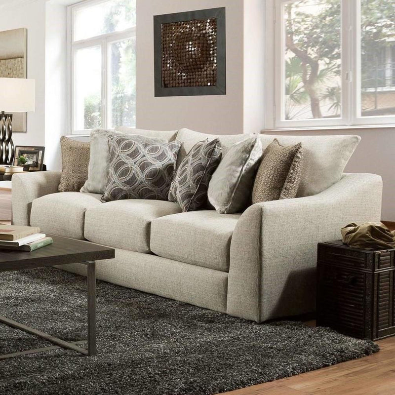 Acme Furniture Petillia Stationary Fabric Sofa 55850 IMAGE 1