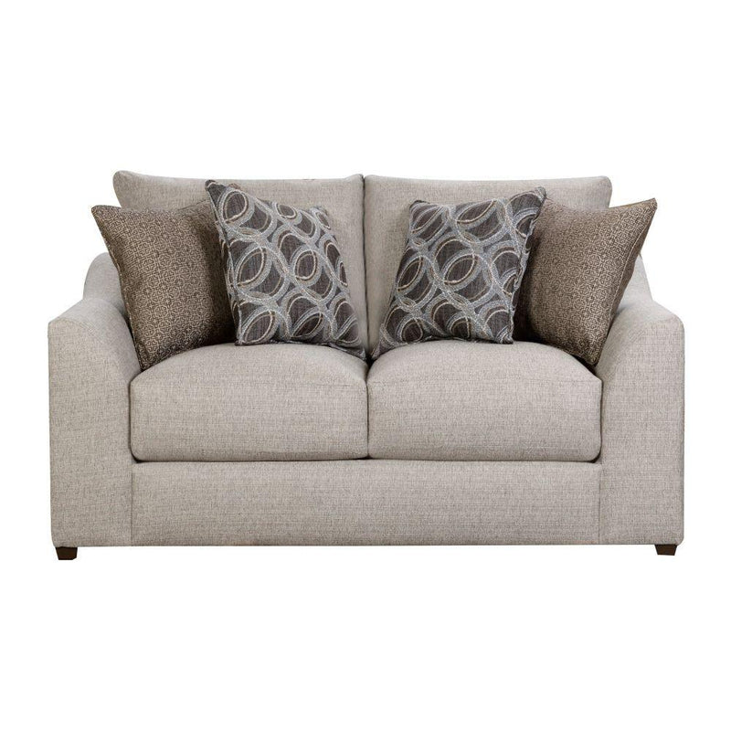 Acme Furniture Petillia Stationary Fabric Loveseat 55852 IMAGE 1
