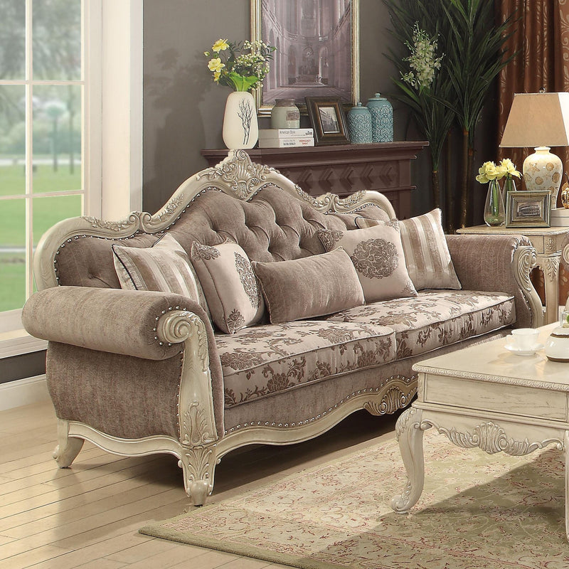 Acme Furniture Ragenardus Stationary Fabric Sofa 56020 IMAGE 1