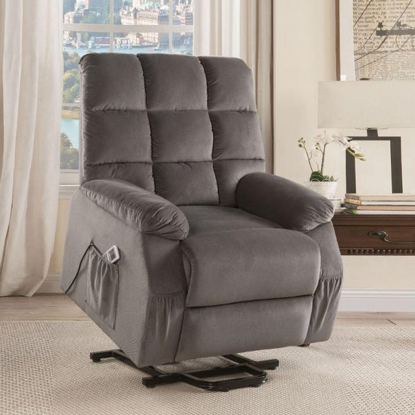 Acme Furniture Ipompea Fabric Lift Chair with Massage 59263 IMAGE 1