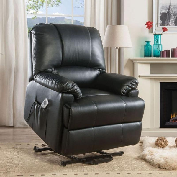 Acme Furniture Ixora Polyurethane Lift Chair with Massage 59285 IMAGE 1