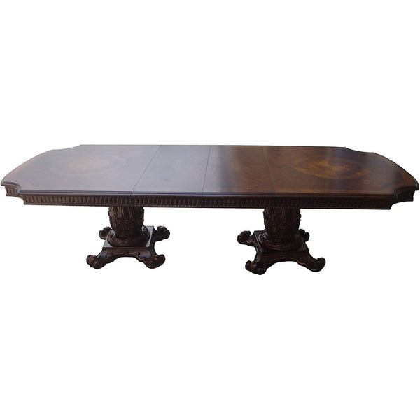 Acme Furniture Round Vendome Dining Table with Pedestal Base 62000 IMAGE 1