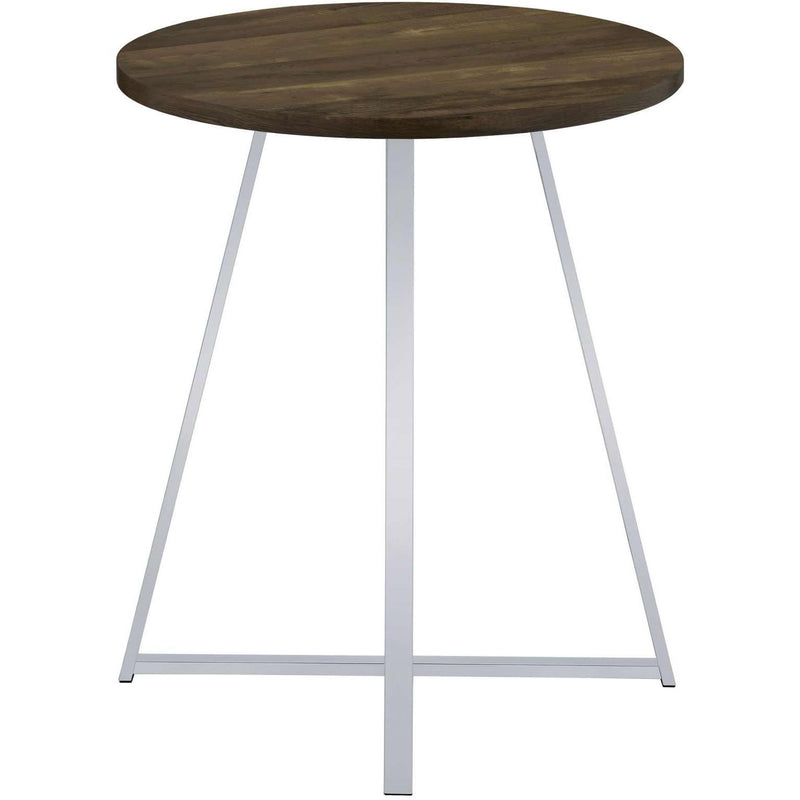 Coaster Furniture Round Pub Height Dining Table with Pedestal Base 183516 IMAGE 3